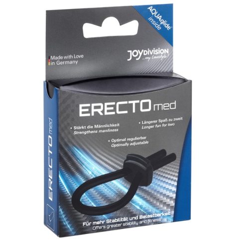 Erecto Med állítható szilikon péniszgyűrű