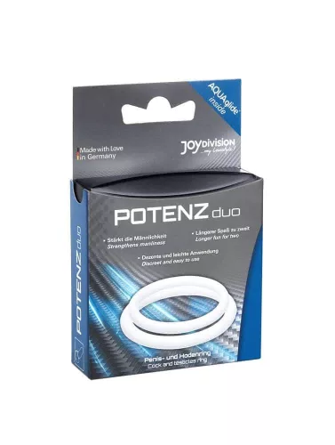 Potenz duo- szilikon erekciógyűrű párban