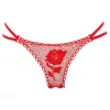 Piros rózsa tanga