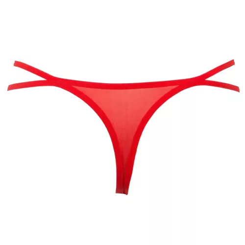 Piros rózsa tanga