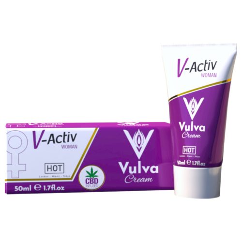 Hot V-Active - stimuláló intim krém nőknek