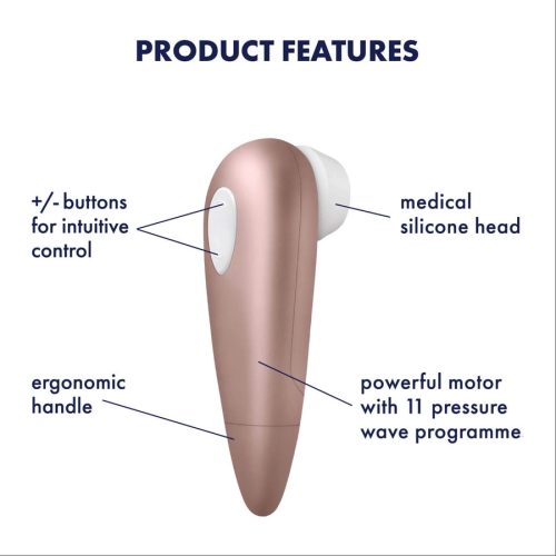 Satisfyer 1 New Generation – léghullámos klitorisz izgató