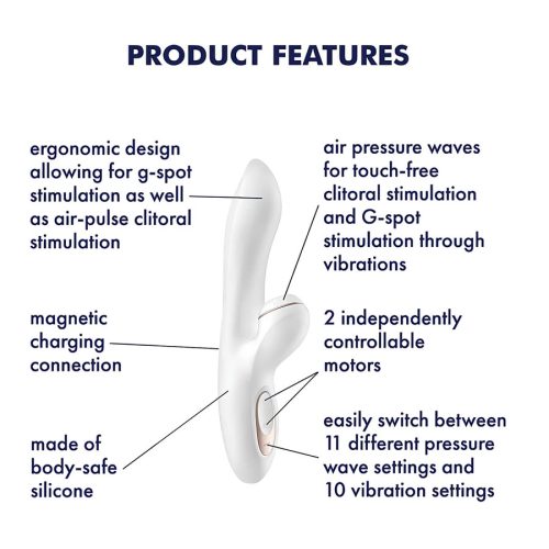 Satisfyer Pro G-Spot csiklókaros léghullámos vibrátor