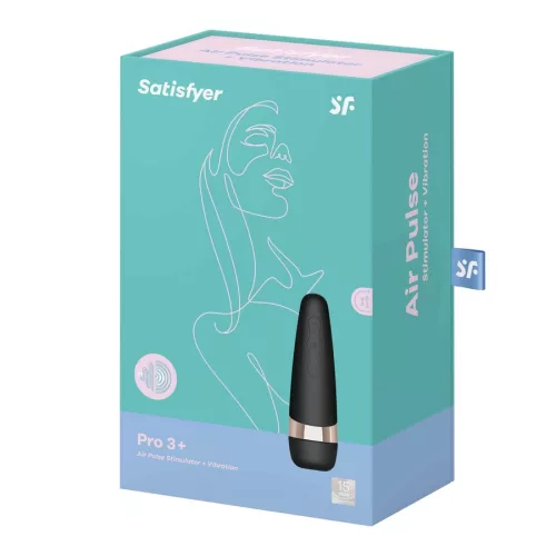 Satisfyer PRO 3+ akkus csiklóizgató vibrátor 