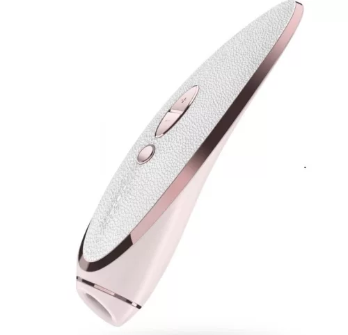 Satisfyer Luxury Pret akkus csiklóizgató - fehér