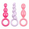 Satisfyer színes  anál füzér szett
