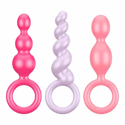 Satisfyer színes  anál füzér szett