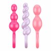 Satisfyer színes  anál füzér szett