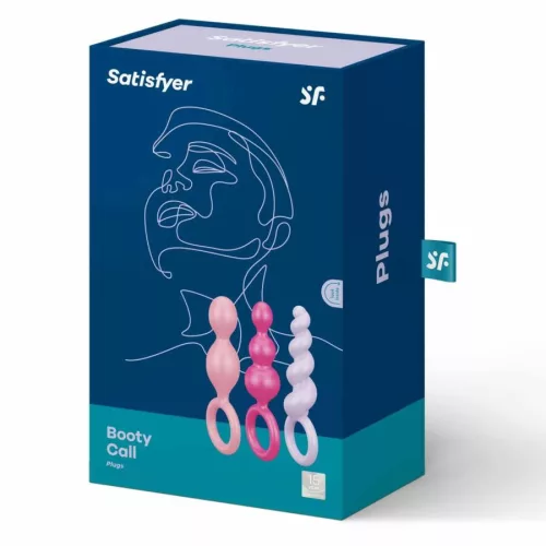Satisfyer színes  anál füzér szett