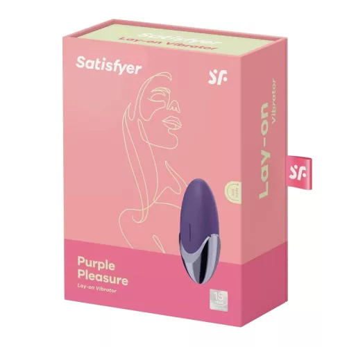 Satisfyer akkus csiklóizgató- Purple Pleasure