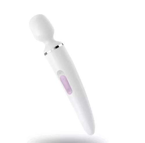 Satisfyer Woman Wand tölthető masszírozó - fehér