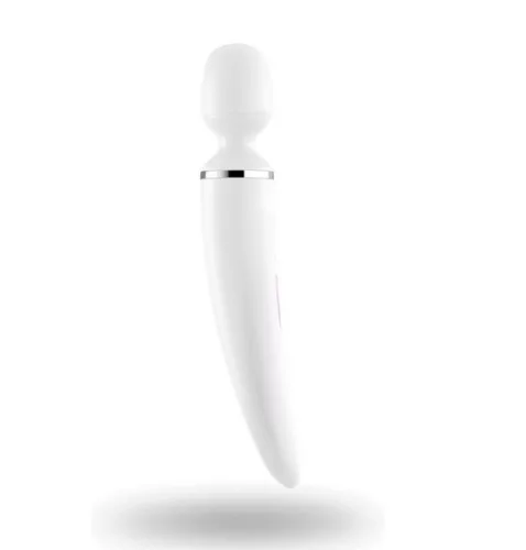 Satisfyer Woman Wand tölthető masszírozó - fehér