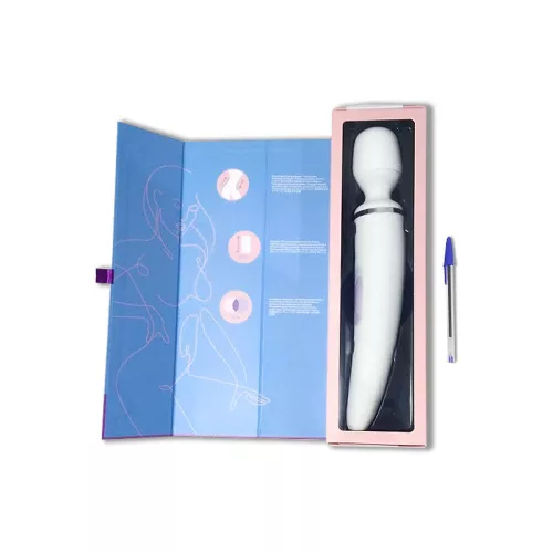 Satisfyer Woman Wand tölthető masszírozó - fehér
