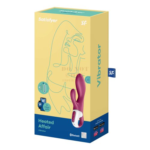 Satisfyer Heated Affair - melegedő csiklókaros vibrátor
