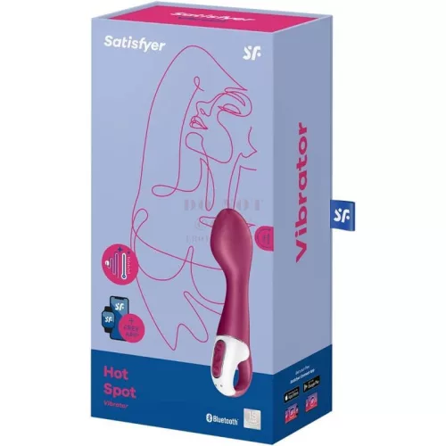 Satisfyer Hot Spot - melegedő G-pont vibrátor