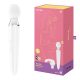 Satisfyer Double Wand okos tölthető masszírozó - fehér