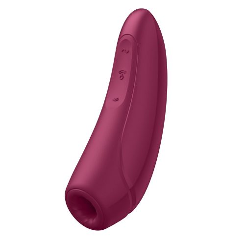 Akkus okos vízálló csiklóizgató vibrátor - Satisfyer Curvy 1+