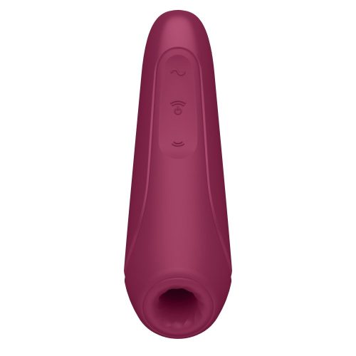 Akkus okos vízálló csiklóizgató vibrátor - Satisfyer Curvy 1+