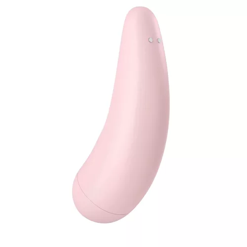 Akkus okos vízálló csiklóizgató pink vibrátor - Satisfyer Curvy 2