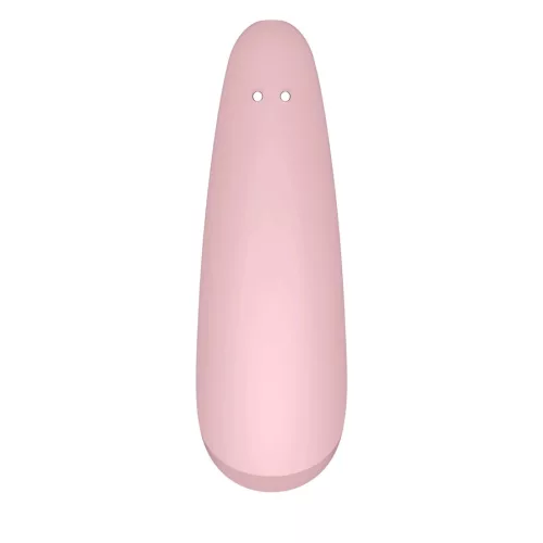 Akkus okos vízálló csiklóizgató pink vibrátor - Satisfyer Curvy 2