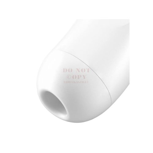 Akkus okos vízálló csiklóizgató fehér vibrátor - Satisfyer Curvy 2