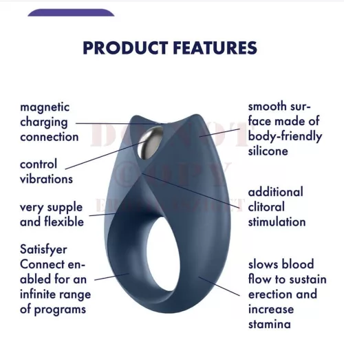 Satisfyer Royal One tölthető vibrációs gyűrű
