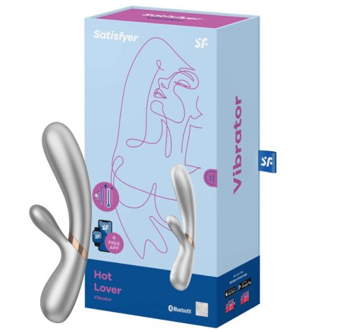 Satisfyer Hot Lover melegedő akkus vibrátor- pezsgő szín