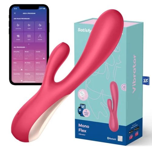 Satisfyer Mono Flex okos tölthető vibrátor - piros