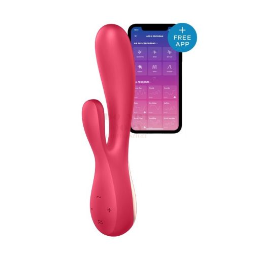 Satisfyer Mono Flex okos tölthető vibrátor - piros