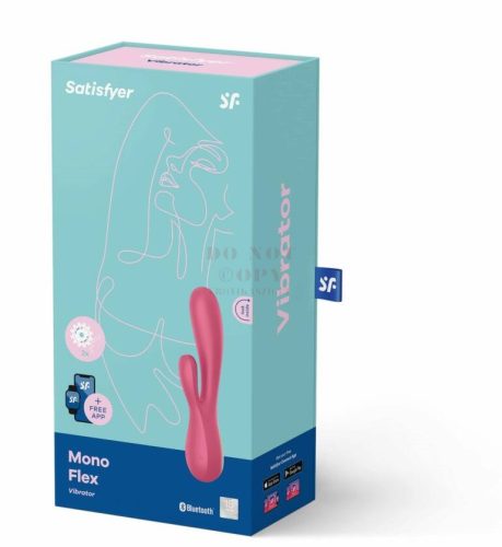 Satisfyer Mono Flex okos tölthető vibrátor - piros