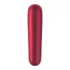 Satisfyer Dual Love csiklószívó vibrátor - piros