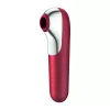 Satisfyer Dual Love csiklószívó vibrátor - piros
