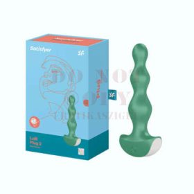 Satisfyer Lolli vízálló anál vibrátor - zöld Satisfyer Lolli vízálló anál vibrátor - zöld