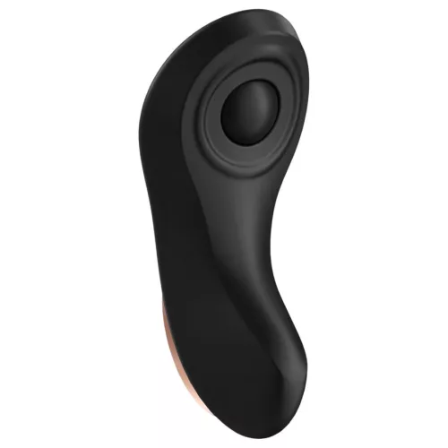 Satisfyer Little Secret - tölthető fekete csiklóizgató vibrátor