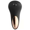 Satisfyer Little Secret - tölthető fekete csiklóizgató vibrátor
