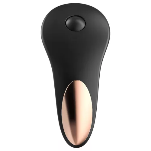 Satisfyer Little Secret - tölthető fekete csiklóizgató vibrátor