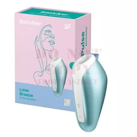   Satisfyer Love Breeze okos tölthető csiklóizgató - jégkék