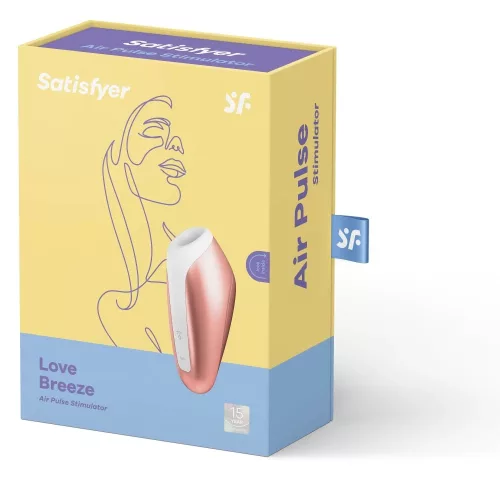 Satisfyer Love Breeze okos tölthető csiklóizgató - barack