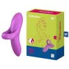 Satisfyer Bold Lover - akkus, vízálló pink ujj vibrátor