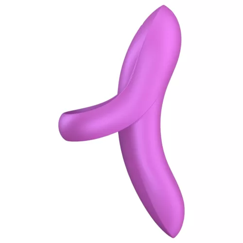 Satisfyer Bold Lover - akkus, vízálló pink ujj vibrátor