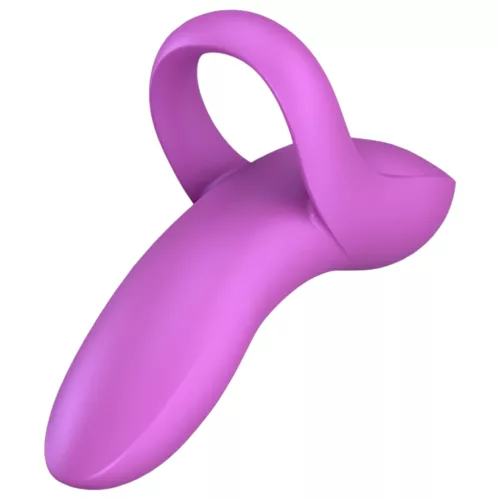 Satisfyer Bold Lover - akkus, vízálló pink ujj vibrátor