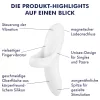 Satisfyer Bold Lover - akkus, vízálló ujj vibrátor
