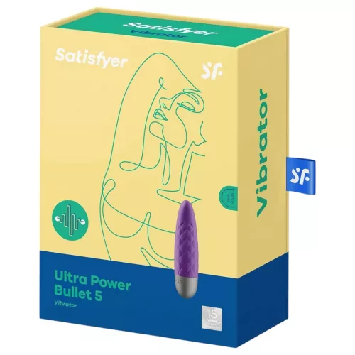 Satisfyer Ultra Power Bullet 5 -akkus lila csiklóizgató vibrátor