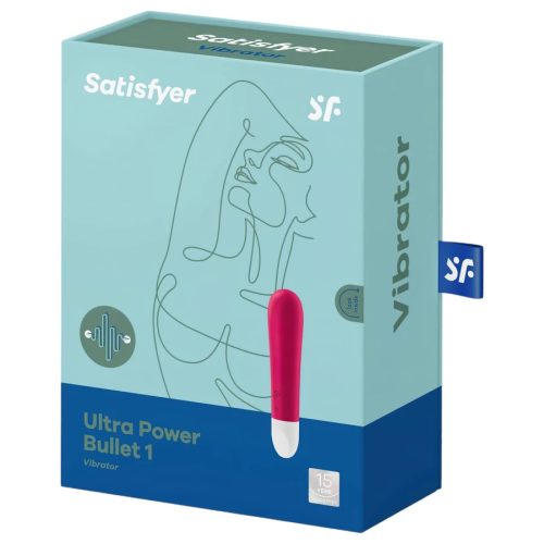 Satisfyer Ultra Power Bullet -akkus piros csiklóizgató vibrátor