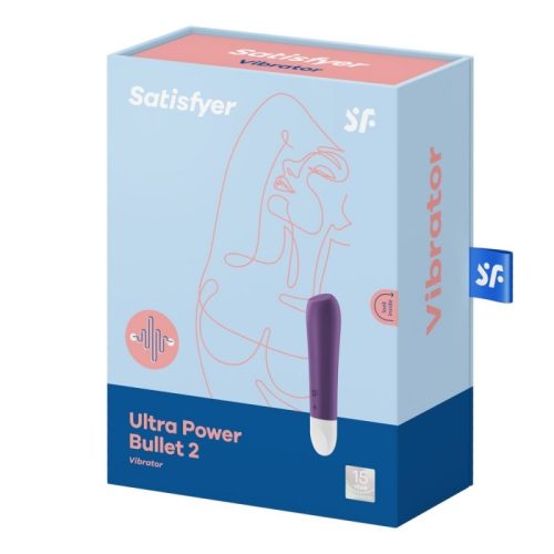 Satisfyer Ultra Power Bullet 2 - akkus violet csiklóizgató vibrátor