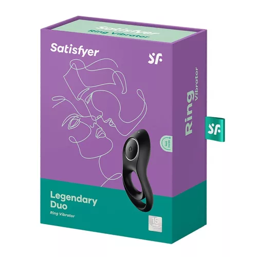 Satisfyer Legendary Duo  vibrációs tölthető péniszgyűrű
