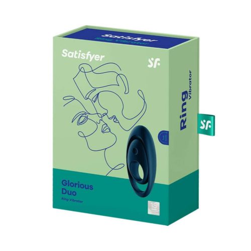 Satisfyer Glorious Duo  vibrációs tölthető péniszgyűrű