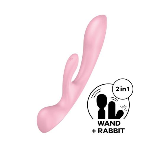 Satisfyer Triple Oh tölthető csiklókaros vibrátor
