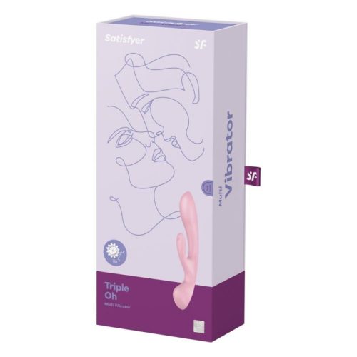 Satisfyer Triple Oh tölthető csiklókaros vibrátor