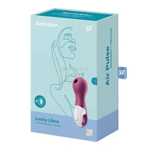 Satisfyer Lucky Libra léghullámos csiklóizgató